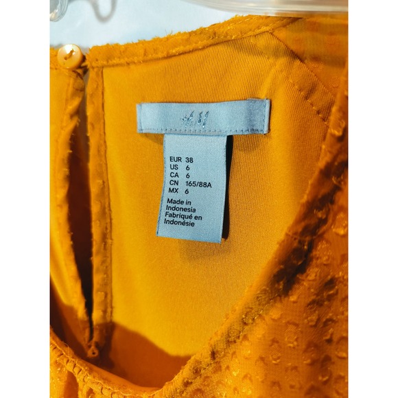 H&M Mid Thigh Length Dress Size 6 - Picture 3 of 12